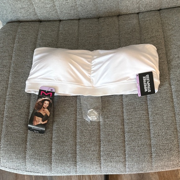 Maidenform White Bandeau - Picture 1 of 7